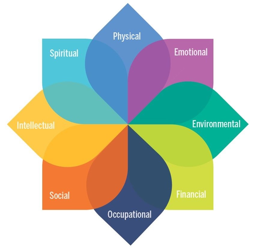 8 dimensions of self-care and well-being